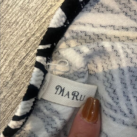 Black and White Womens Small Tube Top Strapless Sleeveless Dress Fit & Flare - Picture 6 of 6